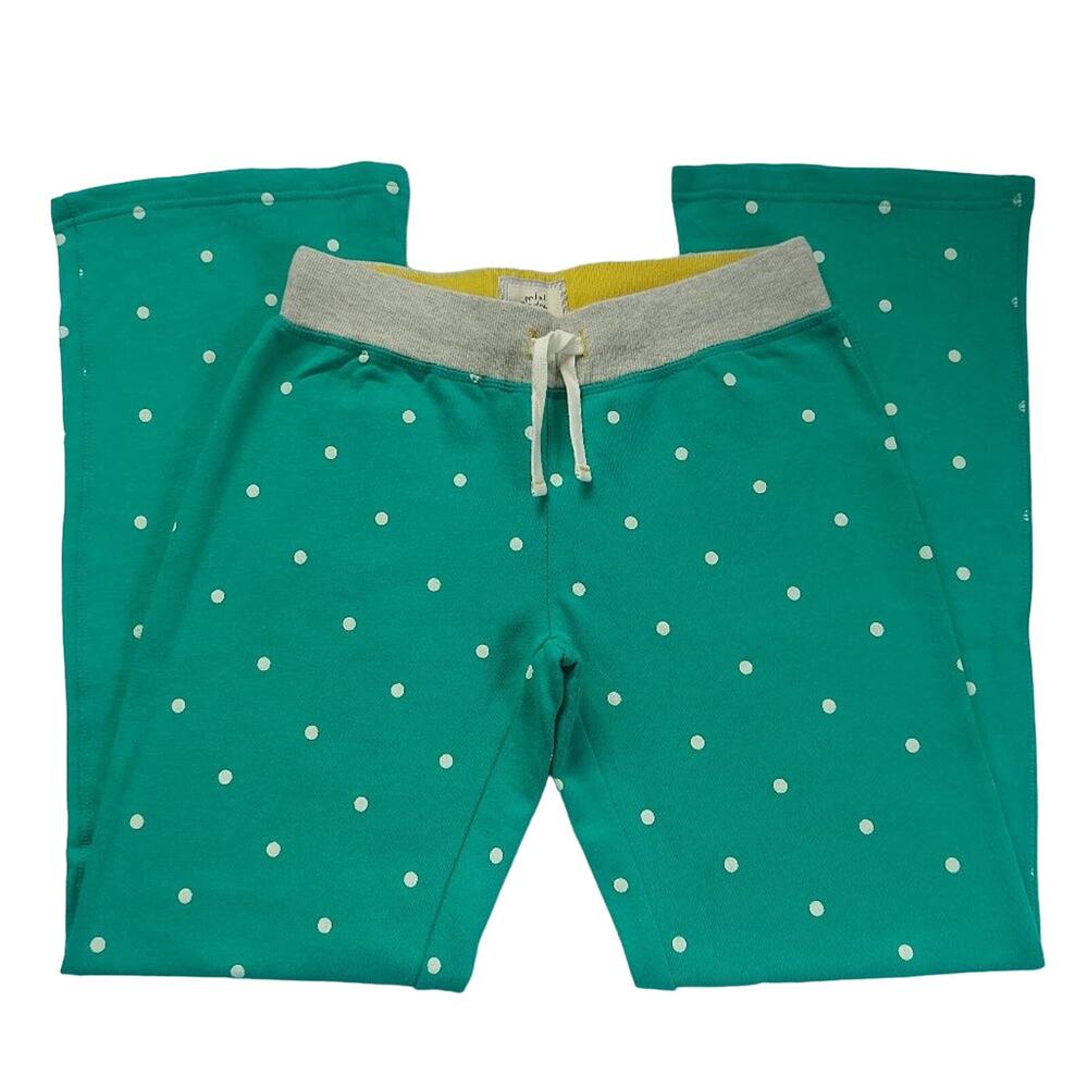 Mini Boden polka-dotted bootcut sweatpants